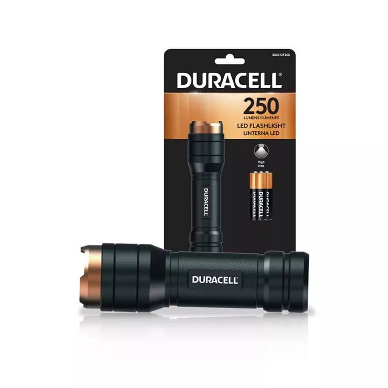 Duracell 250 Series Lumen Aluminum Focusing Flashlight, , hires