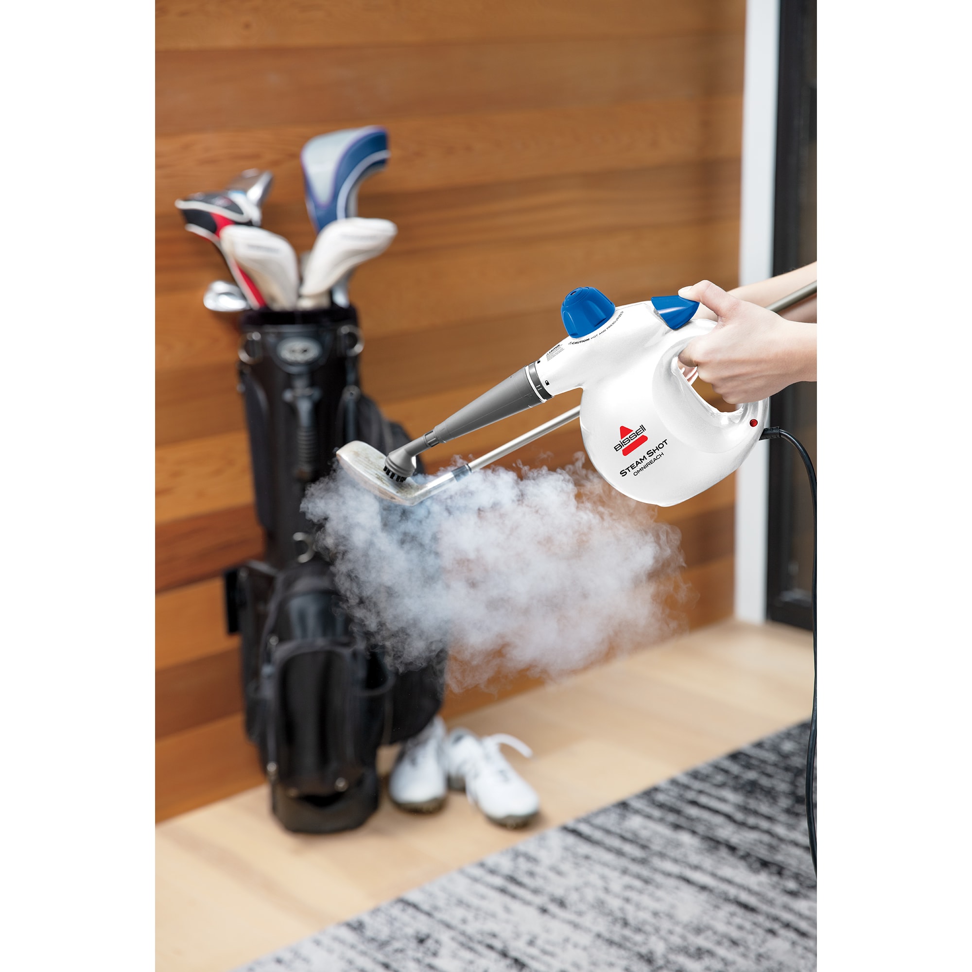 Bissell Steam Shot Deluxe Handheld Steam Cleaner - Comes with Nine Tools, , hires