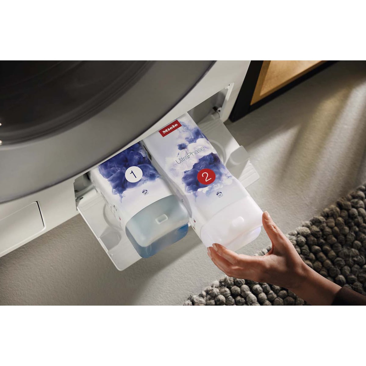 Miele UltraPhase 1 Sensitive 2-Component Detergent for Whites, Colors & Delicates, , hires