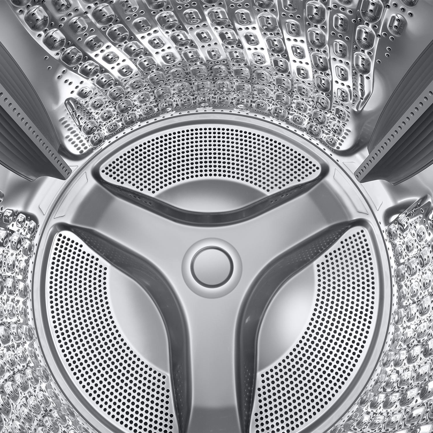 Samsung Bespoke 27 in. 5.3 cu. ft. Smart Electric Front Load AI All-in-one Combo with Sanitize and Steam Cycle - Dark Steel, Dark Steel, hires