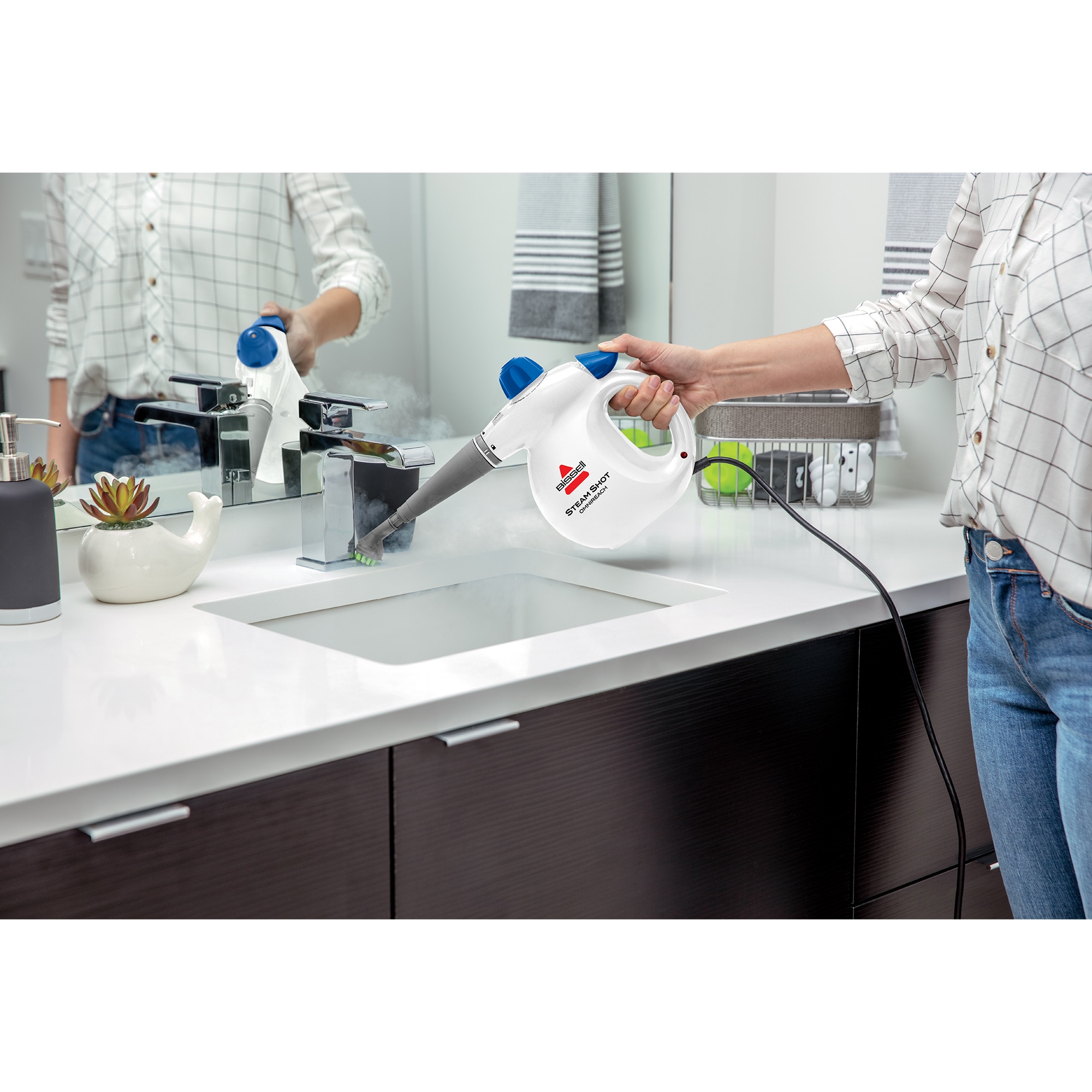 Bissell Steam Shot Deluxe Handheld Steam Cleaner - Comes with Nine Tools, , hires
