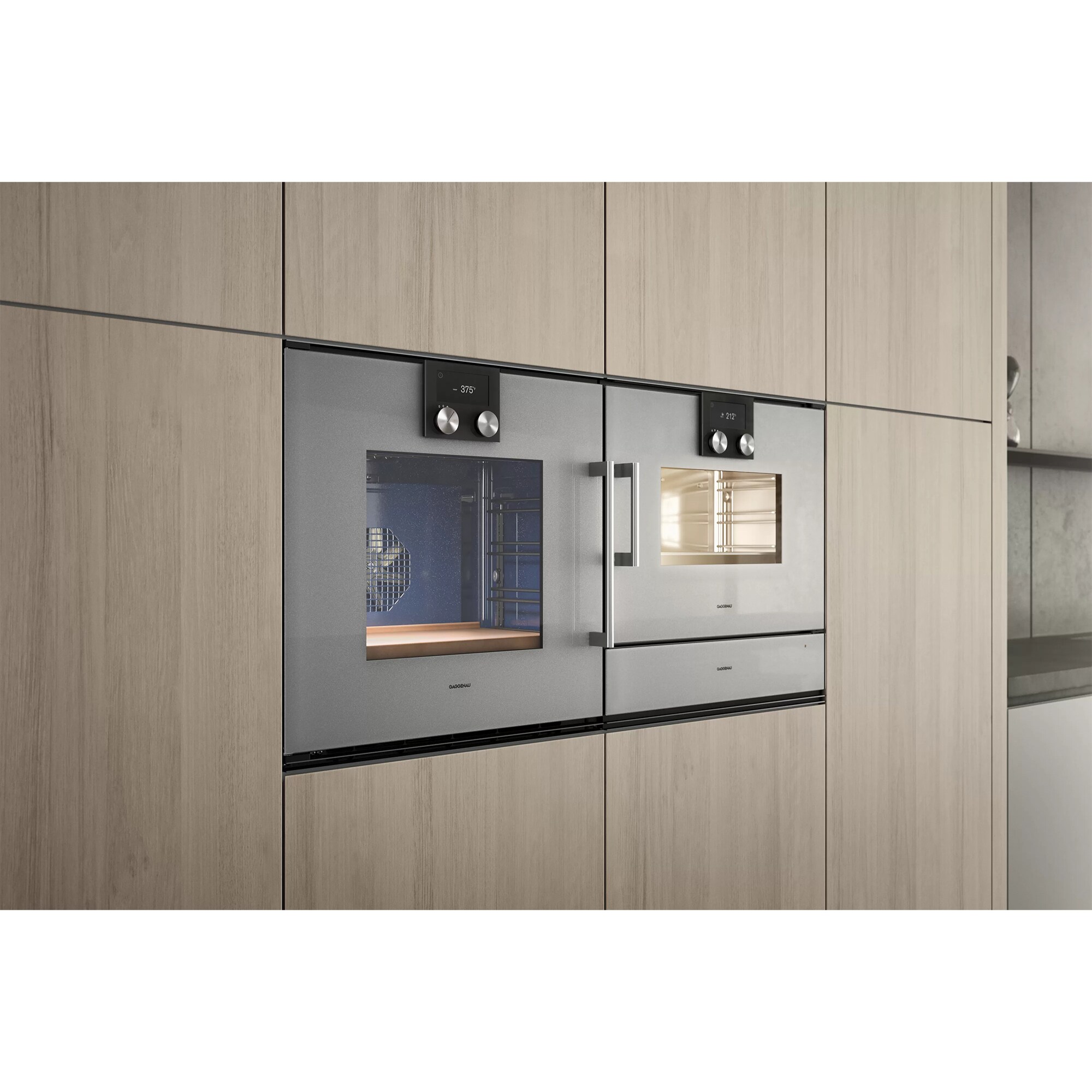 Gaggenau 200 Series 24 in. 3.1 cu. ft. Smart Electric Single Wall Oven with Standard Convection - Stainless Steel, , hires