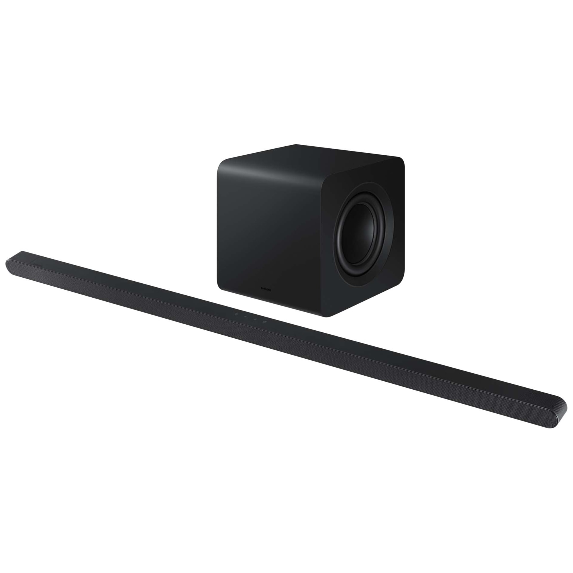 Samsung Ultra-slim 3.1.2 Channel Dolby Atmos Smart Sound Bar with Bluetooth & Wireless Subwoofer - Titan Black, Titan Black, hires