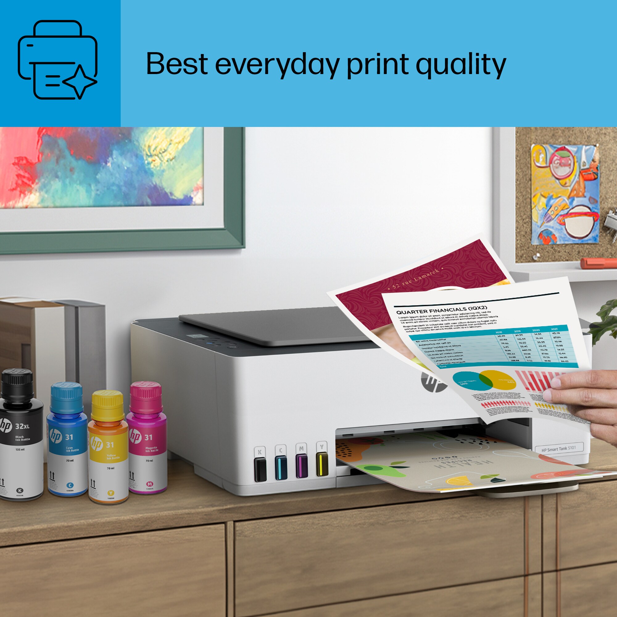 HP Smart Tank 5101 All-in-One Printer, , hires