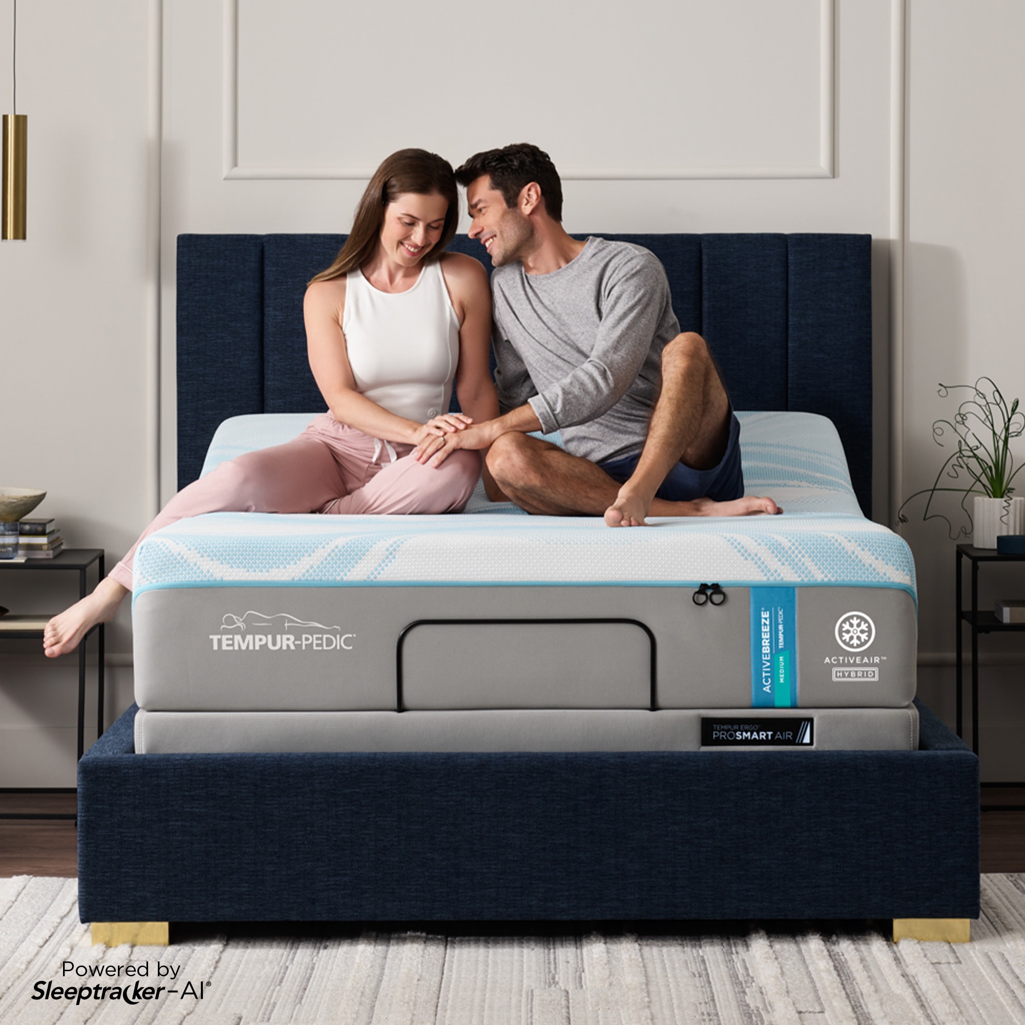 Tempur-Pedic ActiveBreeze 2.0 Medium Hybrid King Size Mattress, , hires