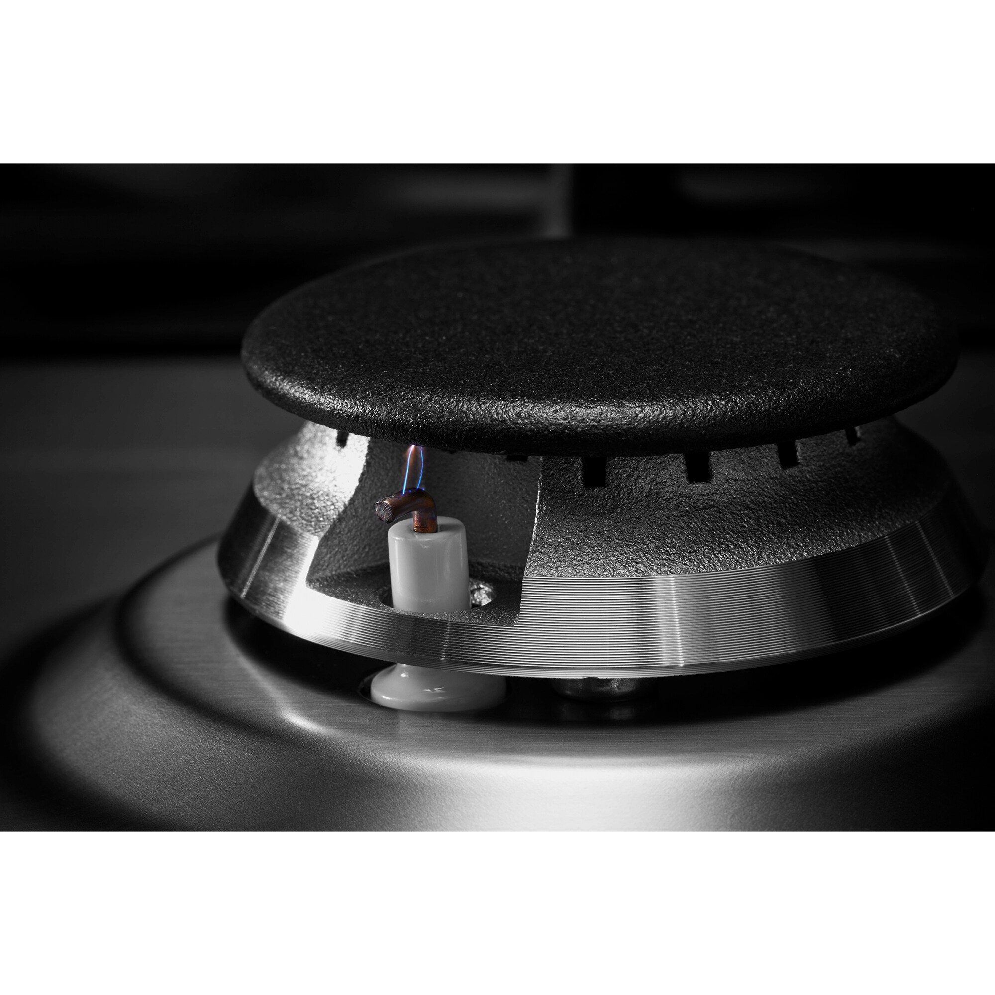 JennAir 24 in. 4-Burner Natural Gas Cooktop with Simmer Burner & Power Burner - Stainless Steel, , hires