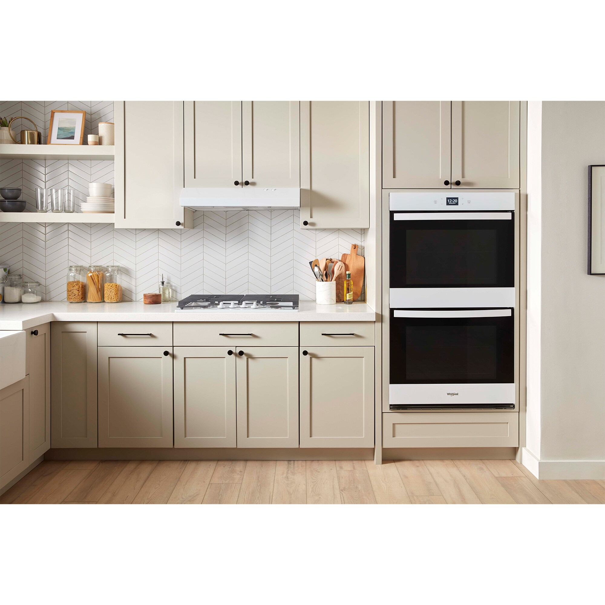 Whirlpool 30 in. 10.0 cu. ft. Electric Smart Double Wall Oven with