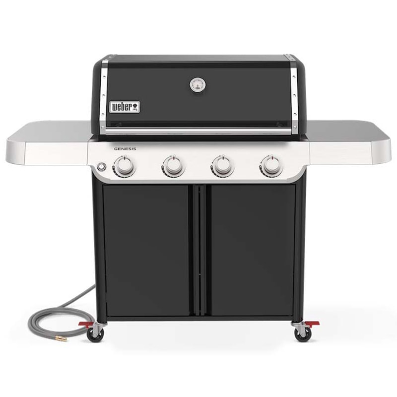 Weber Genesis E-415 Series 4-Burner Natural Gas Grill - Black, , hires