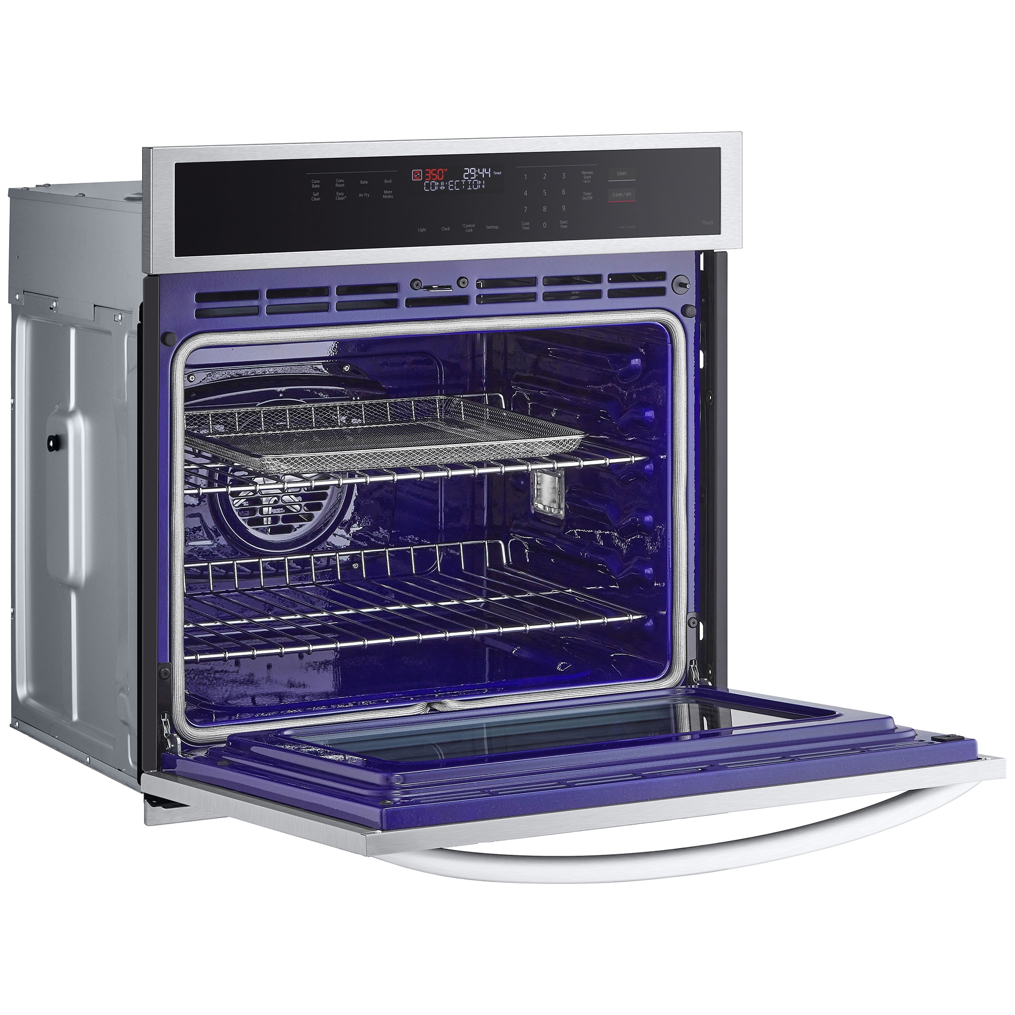 LG 30 in. 4.7 cu. ft. Smart Electric Single Wall Oven with Standard Convection - PrintProof Stainless Steel, , hires