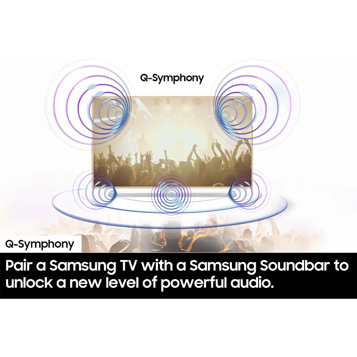 Samsung Ultra-slim 3.1.2 Channel Dolby Atmos Smart Sound Bar with Bluetooth & Wireless Subwoofer - White, White, hires