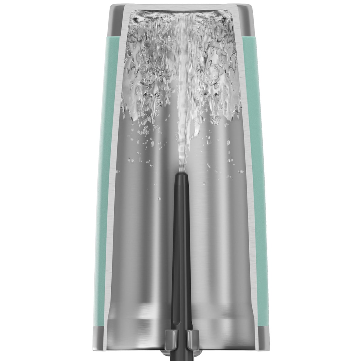 GE 24 in. Top Control Flush-Mount Dishwasher with 45 dBa Sound Level, 3rd-Rack & Dry Boost - Black Slate, Black Slate, hires