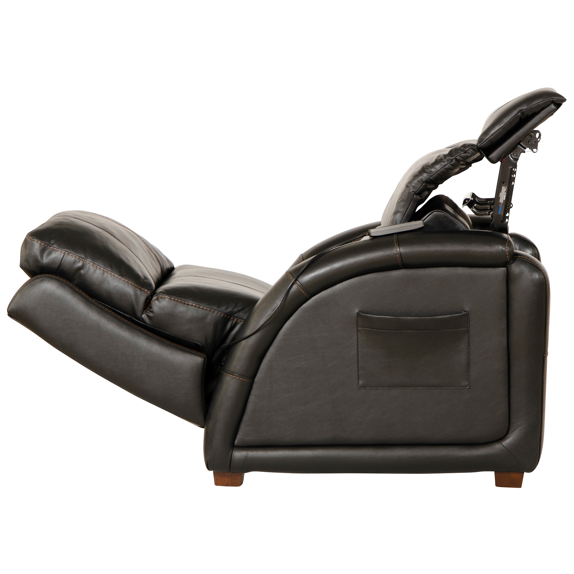Canapper Image Catnapper Reliever Power Headrest Power Lay Flat Recliner w/CR3 Heat ...