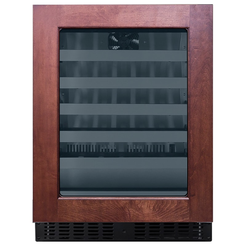 Summit 24 in. Undercounter Wine Cooler with Metal Racks, Single Temperature Zone & 33 Bottle Capacity - Custom Panel Ready, , hires