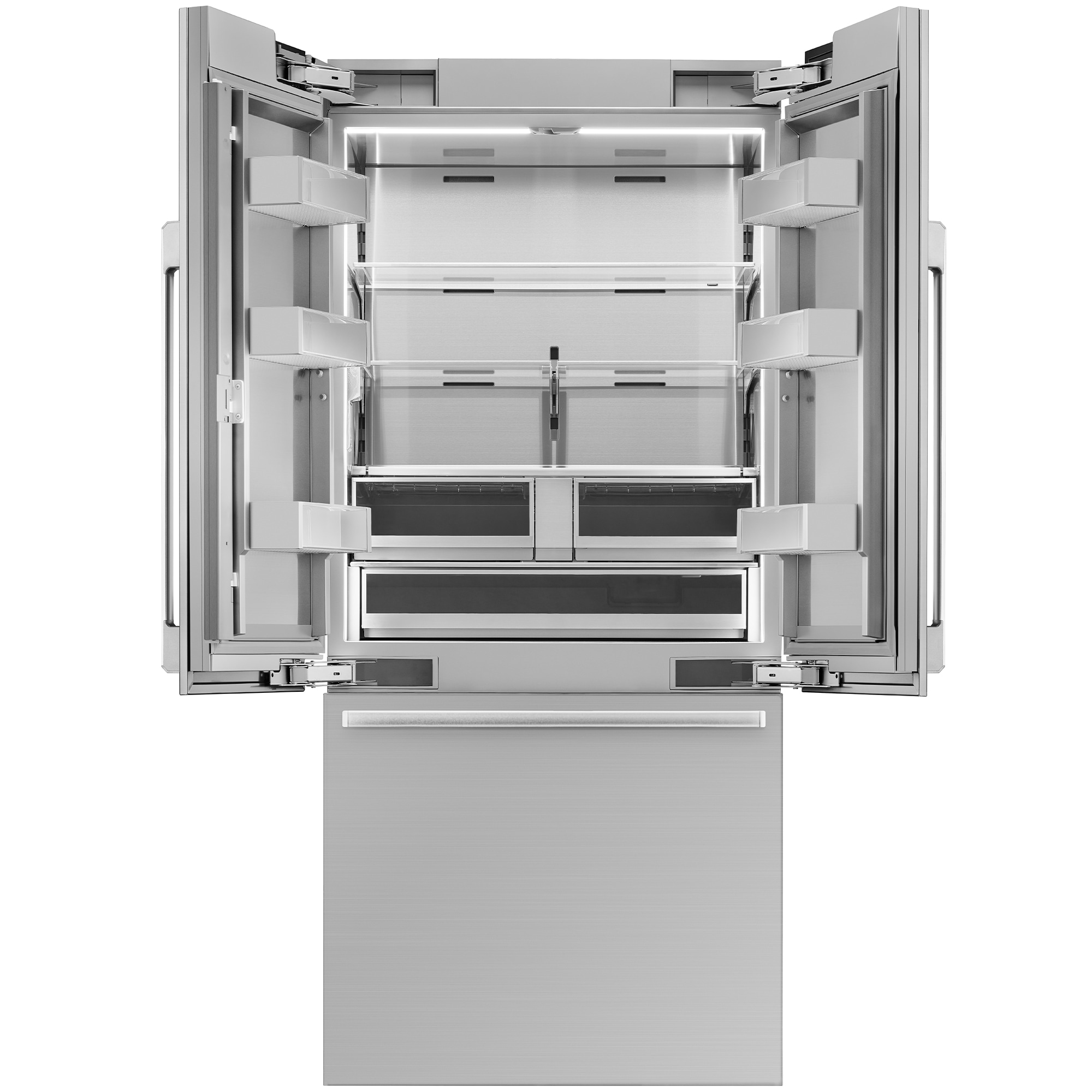 Dacor 36 in. 21.3 cu. ft. BuiltIn Smart Counter Depth French Door Refrigerator with Internal