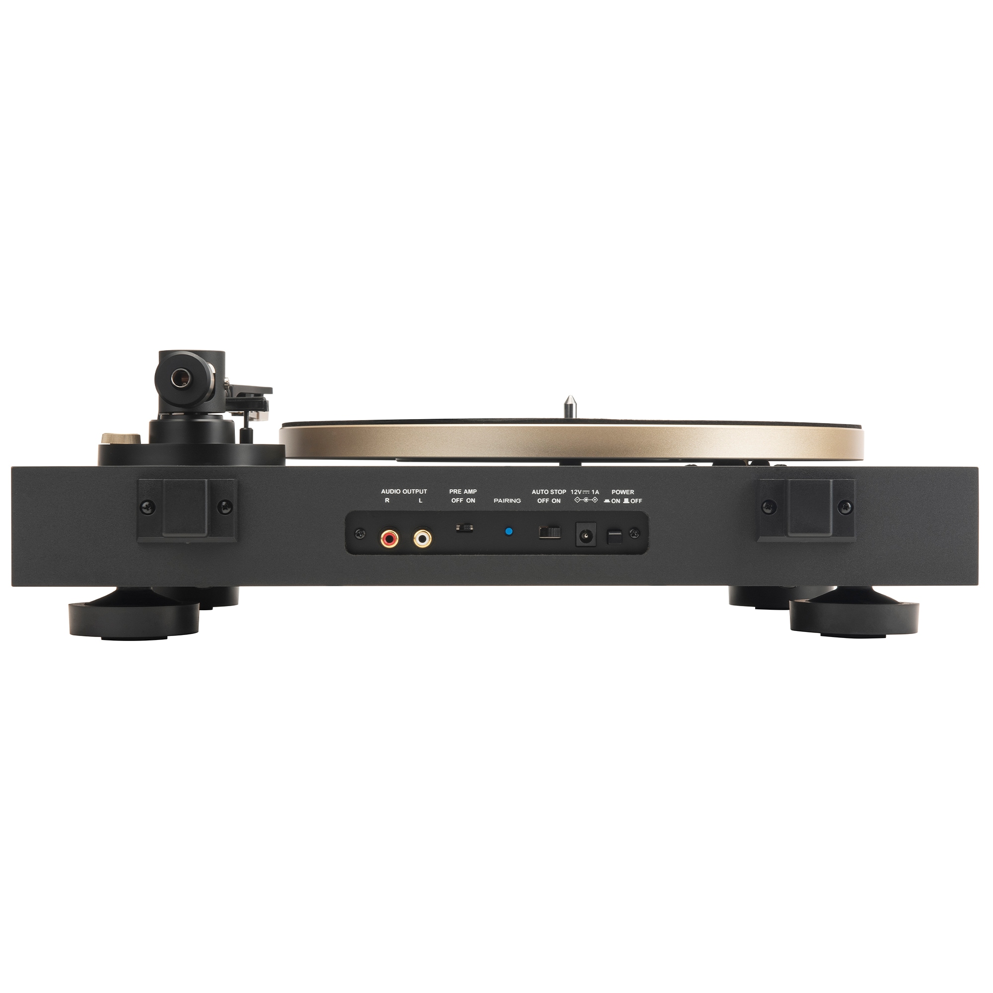 JBL Spinner Bluetooth Turntable - Black & Gold, , hires