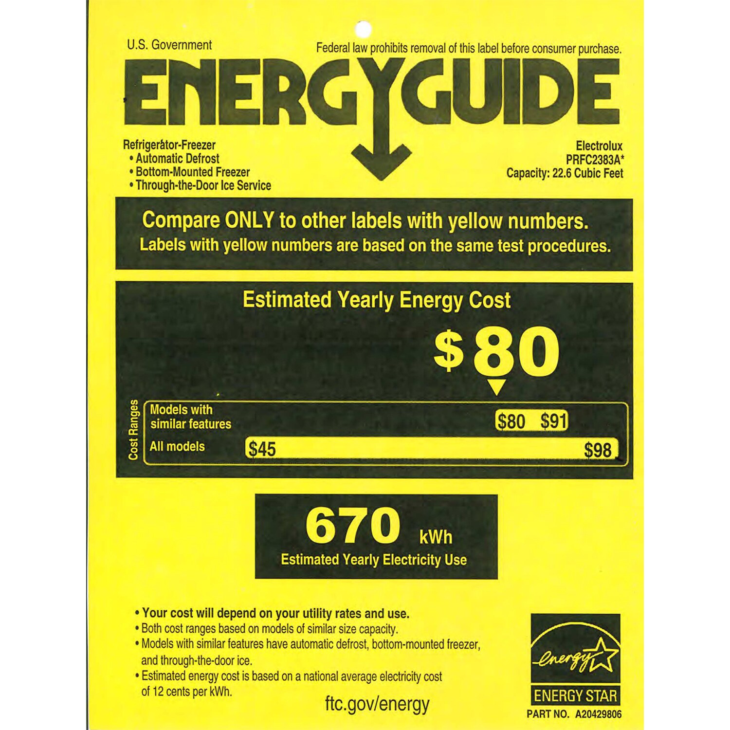 Frigidaire Professional 36 in. 22.6 cu. ft. Counter Depth French Door Refrigerator with Ice & Water Dispenser - Stainless Steel, , hires