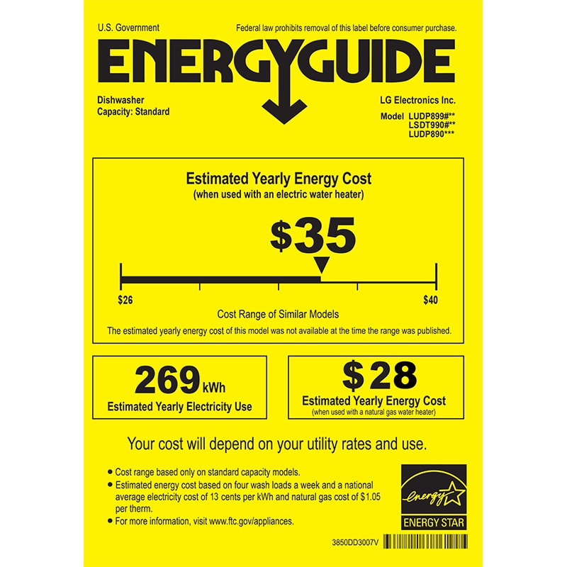LG Signature 24 in. Top Control Smart Dishwasher with 38 dBa Sound Level, 3rd-Rack & Pocket - Textured Steel, , hires