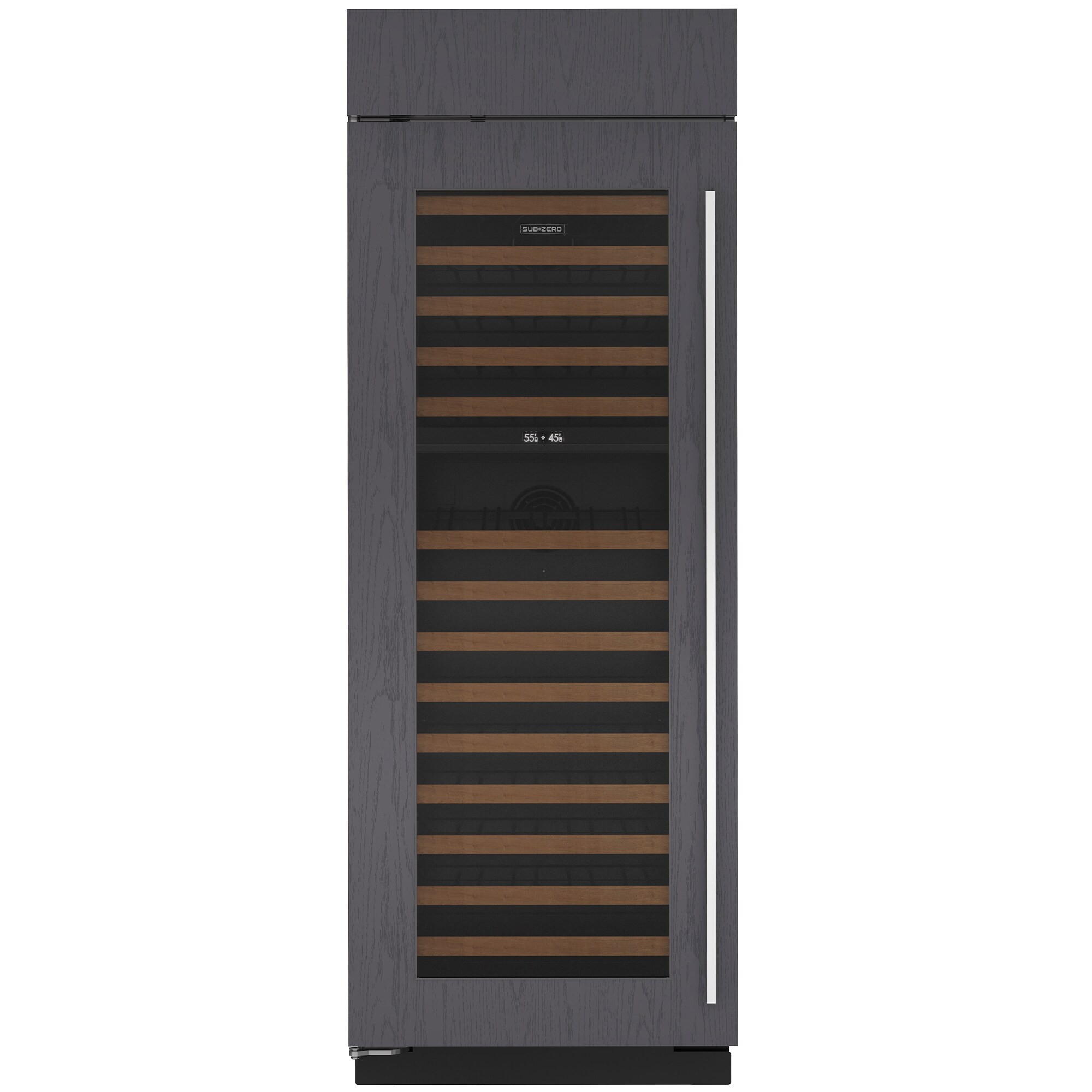 Sub-Zero Classic Series 30 in. Built-in Wine Column Storage with Wood Racks, Dual Temperature Zones & 146 Bottle Capacity - Custom Panel Ready, , hires