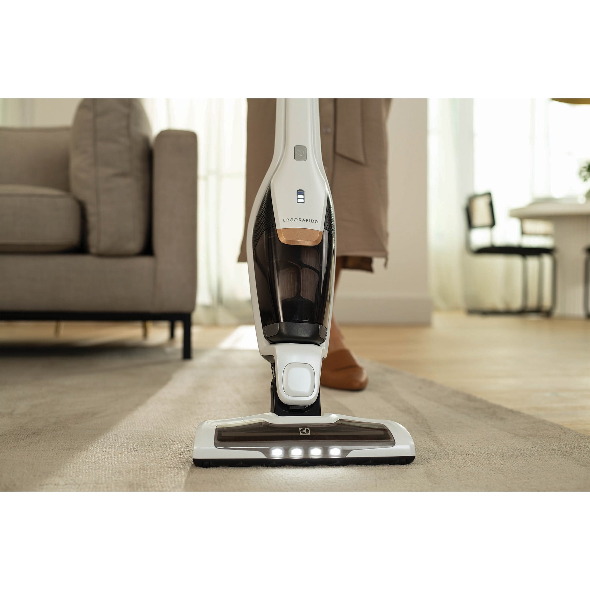 Electrolux Ergorapido Cordless Light-Weight 2-in-1 Handheld/Stick Vacuum with 1 Additional Tool, , hires