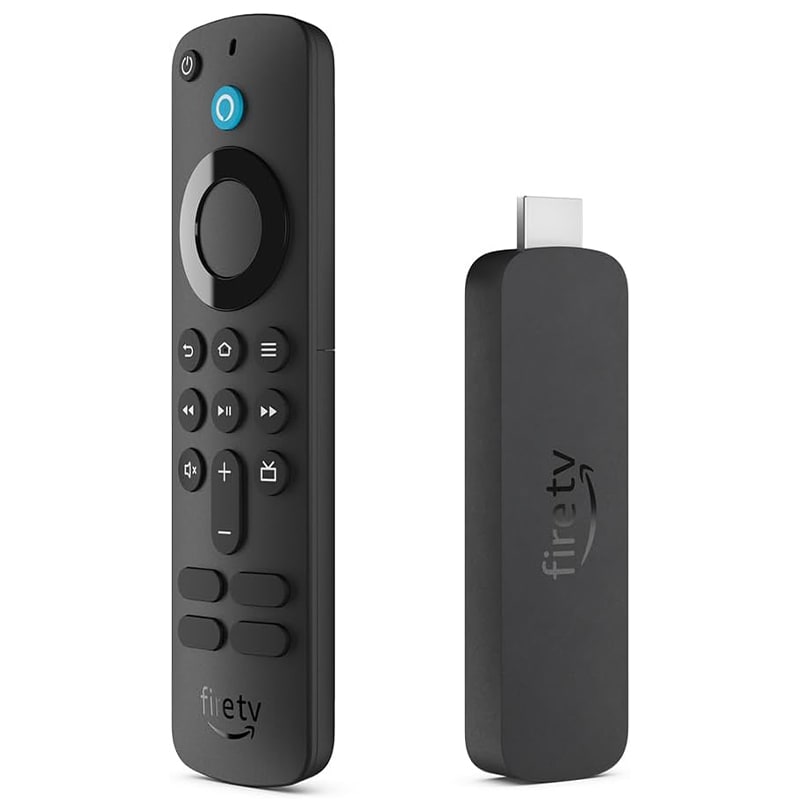 Amazon - Fire TV Stick 4K streaming device, includes support for Wi-Fi 6, Dolby Vision/Atmos, free & live TV - Black, , hires