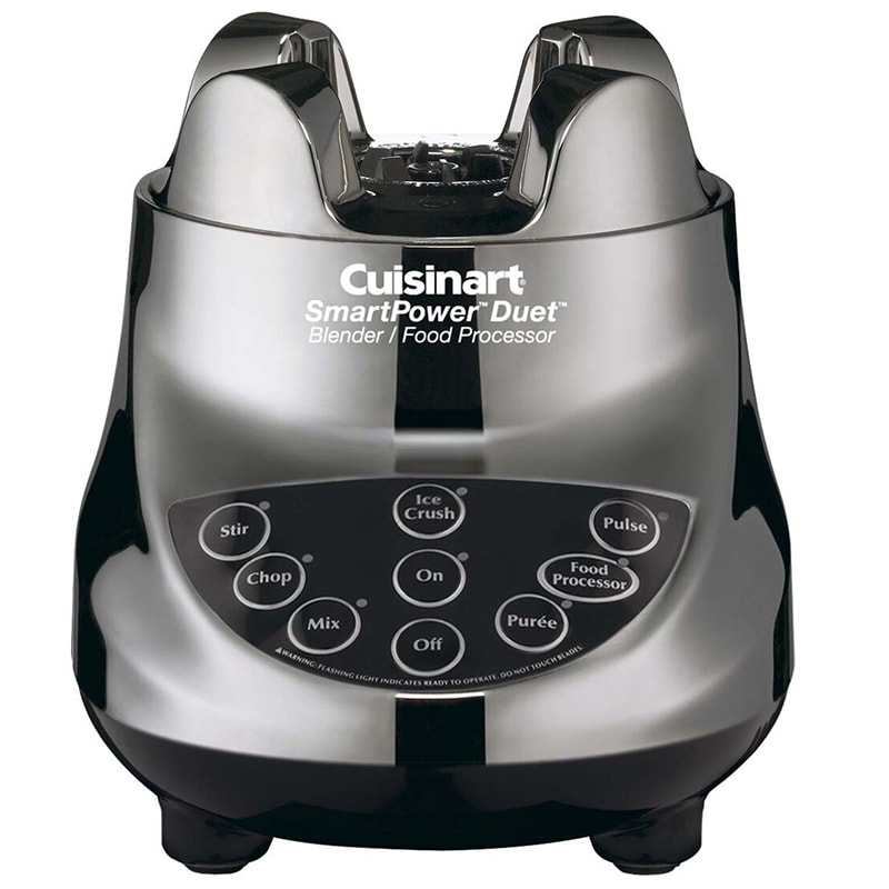 Cuisinart SmartPower Duet 48 Oz. 7-Speed Countertop Blender with Glass Jar & Food Processor - Grey, , hires