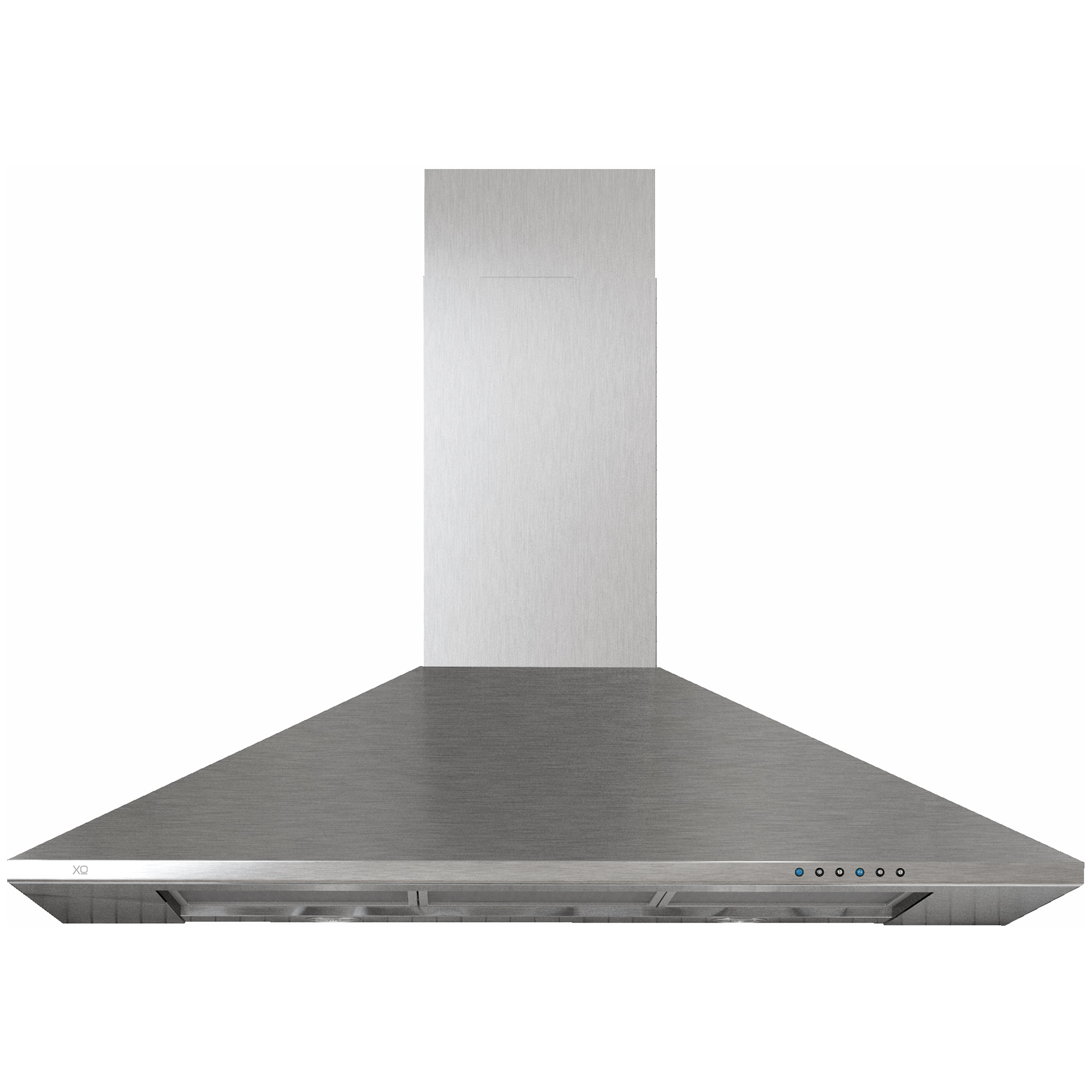 XO 42 in. Convertible Chimney Style Range Hood with 600 CFM, 3 Fan Speeds & 2 LED Lights - Stainless Steel, , hires