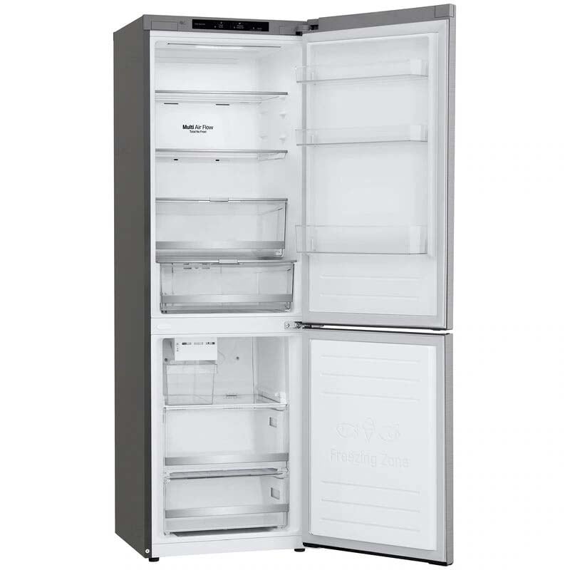 LG 24 in. 12 cu. ft. Counter Depth Bottom Freezer Refrigerator with Ice Maker - PrintProof Stainless Steel, , hires