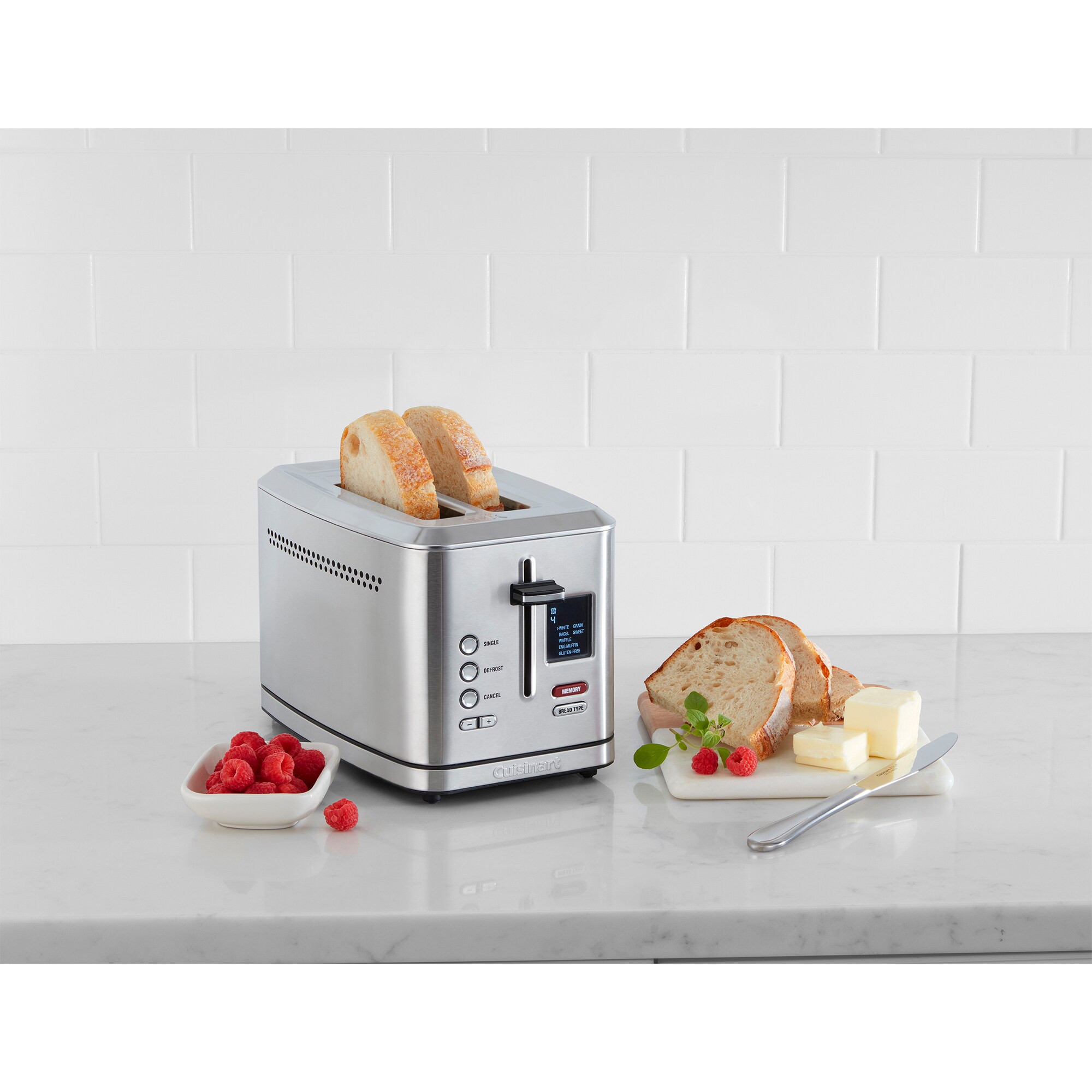 Cuisinart 2Slice Digital Toaster with Memoryset Feature Stainless