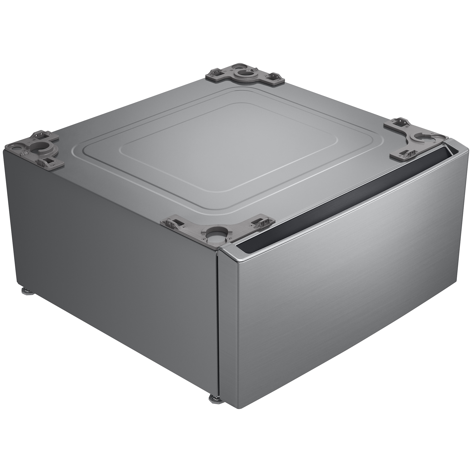 LG 27 in. Pedestal Storage Drawer with Basket - Graphite Steel, , hires