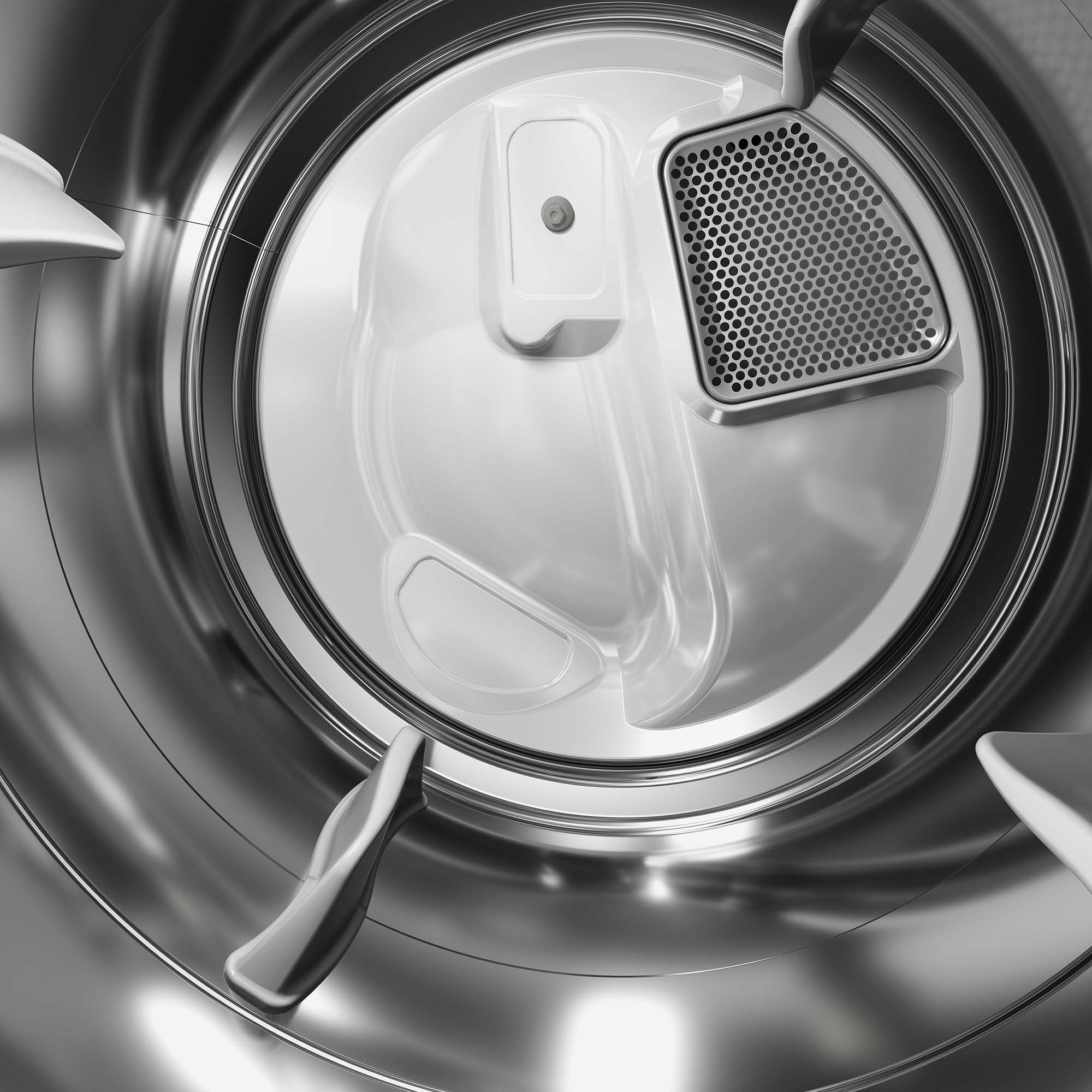 Whirlpool 27 in. 7.4 cu. ft. Stackable Gas Dryer with Sensor Dry, Sanitize & Steam Cycle - White, , hires