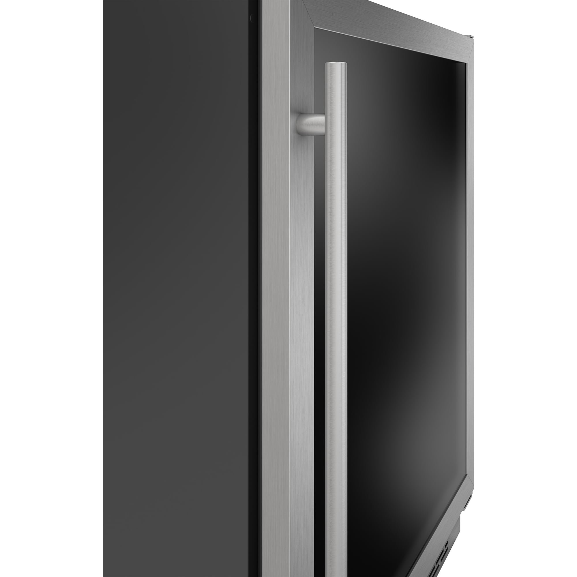 Zephyr 24 in. 5.2 cu. ft. Built-In/Freestanding Beverage Center with Adjustable Shelves & Digital Control - Stainless Steel, , hires