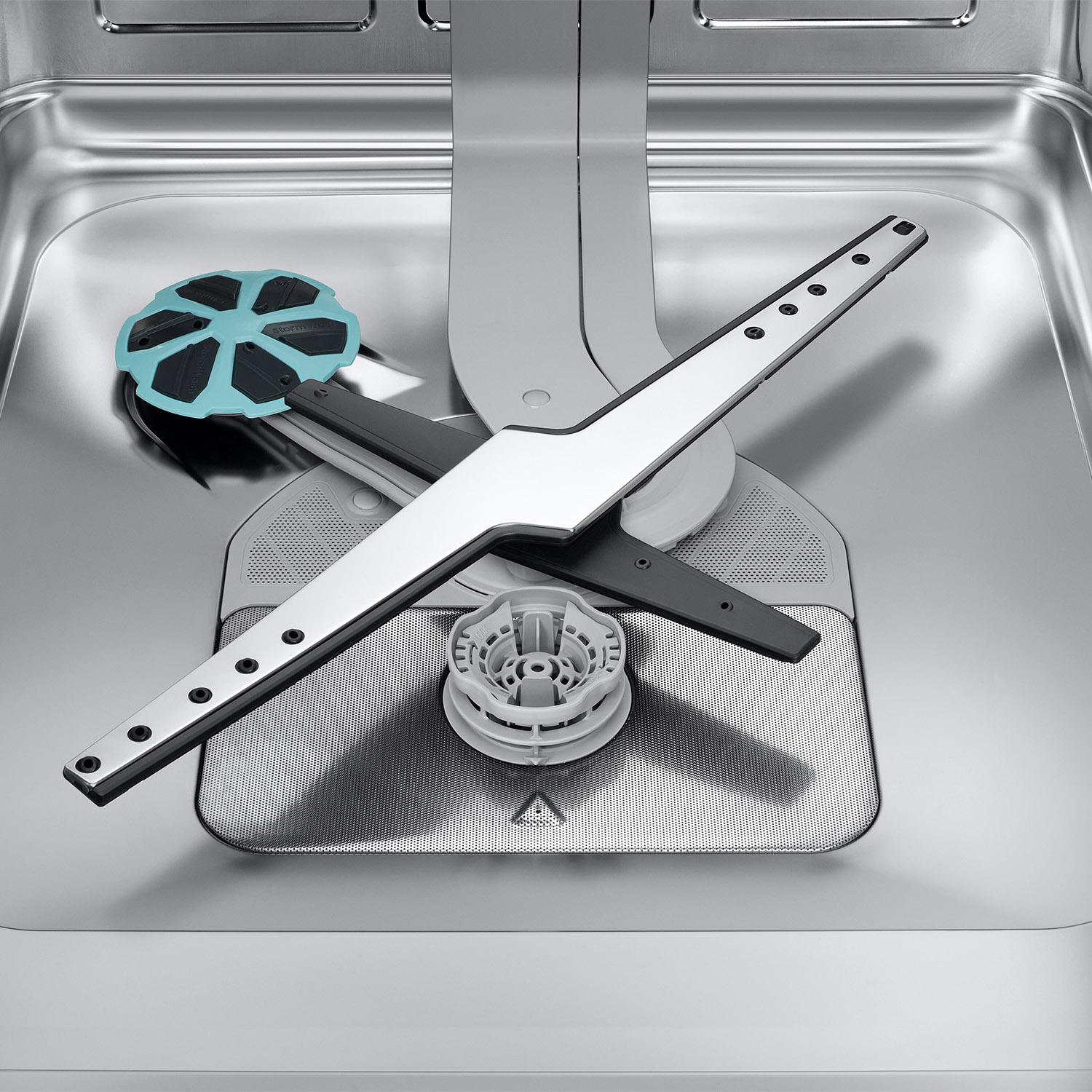 Samsung Bespoke 24 in. Top Control Smart Dishwasher with 38 dBA Sound Level, 3rd-Rack, Smart Dry with AutoRelease Door & Pocket Handle - Fingerprint Resistant Matte Black Steel, , hires