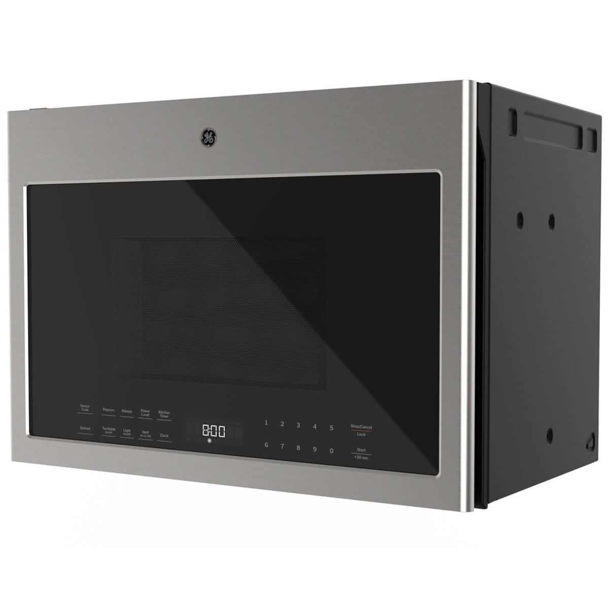 GE 24 in. 1.4 cu. ft. 1000W Over-the-Range Microwave with 300 CFM, Convection & Sensor Cooking - Stainless Steel, , hires