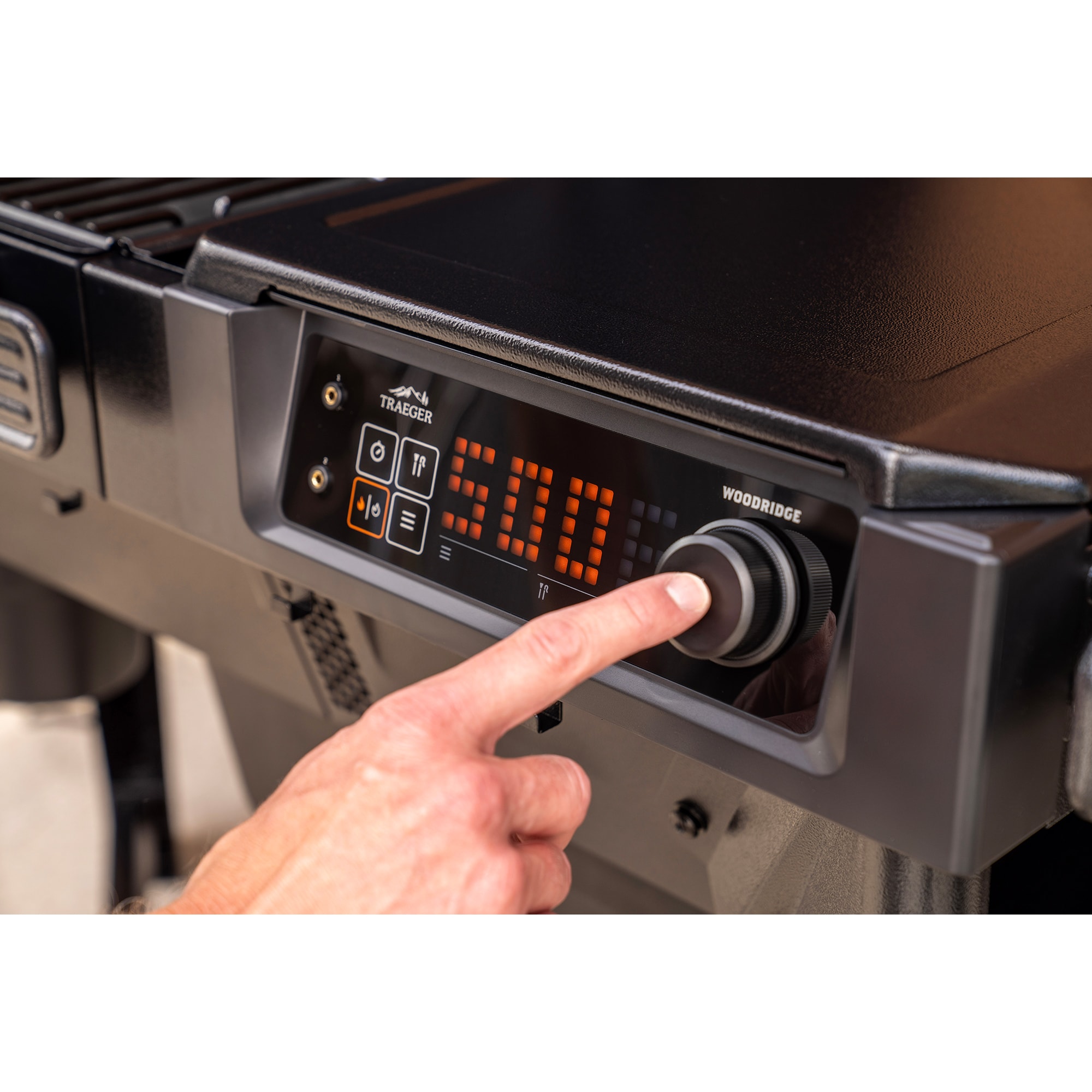 Traeger Woodridge Wood Pellets Grill - Black, , hires