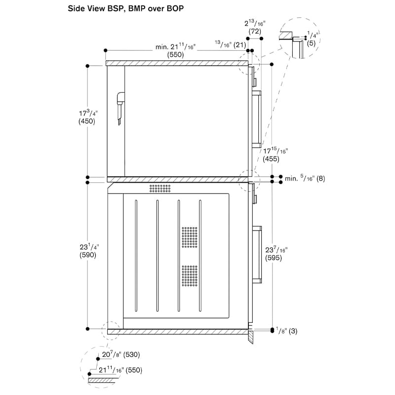 Gaggenau 200 Series 24 in. 1.3 cu. ft. Electric Single Wall Oven with Standard Convection - Stainless Steel, , hires