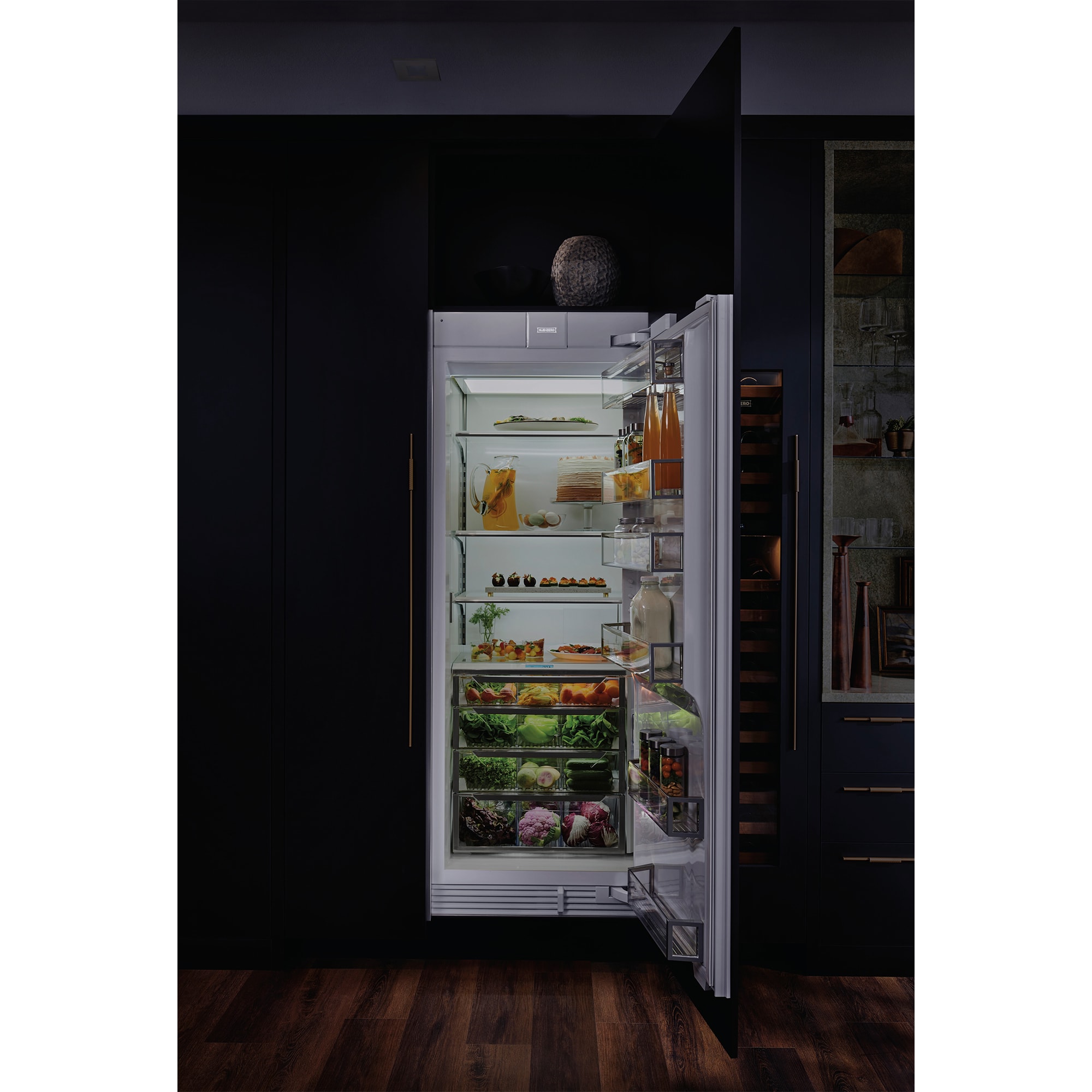 Sub-Zero Designer Series 30 in. Built-In 17.5 cu. ft. Smart Counter Depth Freezerless Refrigerator with Internal Water Dispenser - Custom Panel Ready, , hires