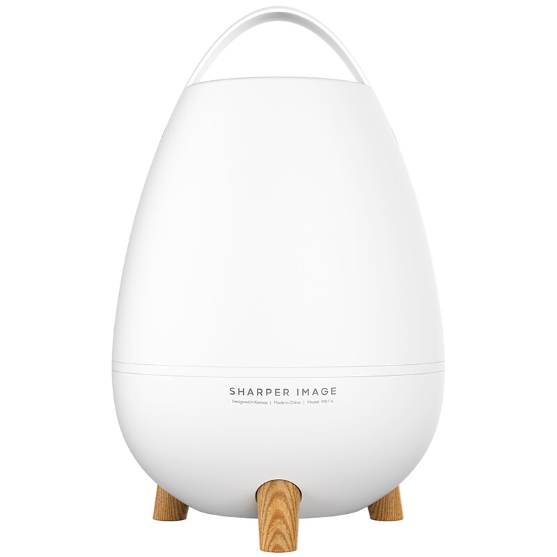Sharper Image Mist 6 Ultrasonic Humidifier w. Remote Control - White, , hires