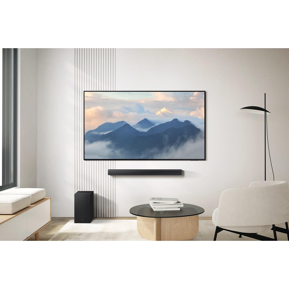 Samsung B-Series 3.1 Channel Sound Bar with Bluetooth & Wireless Subwoofer - Black, , hires