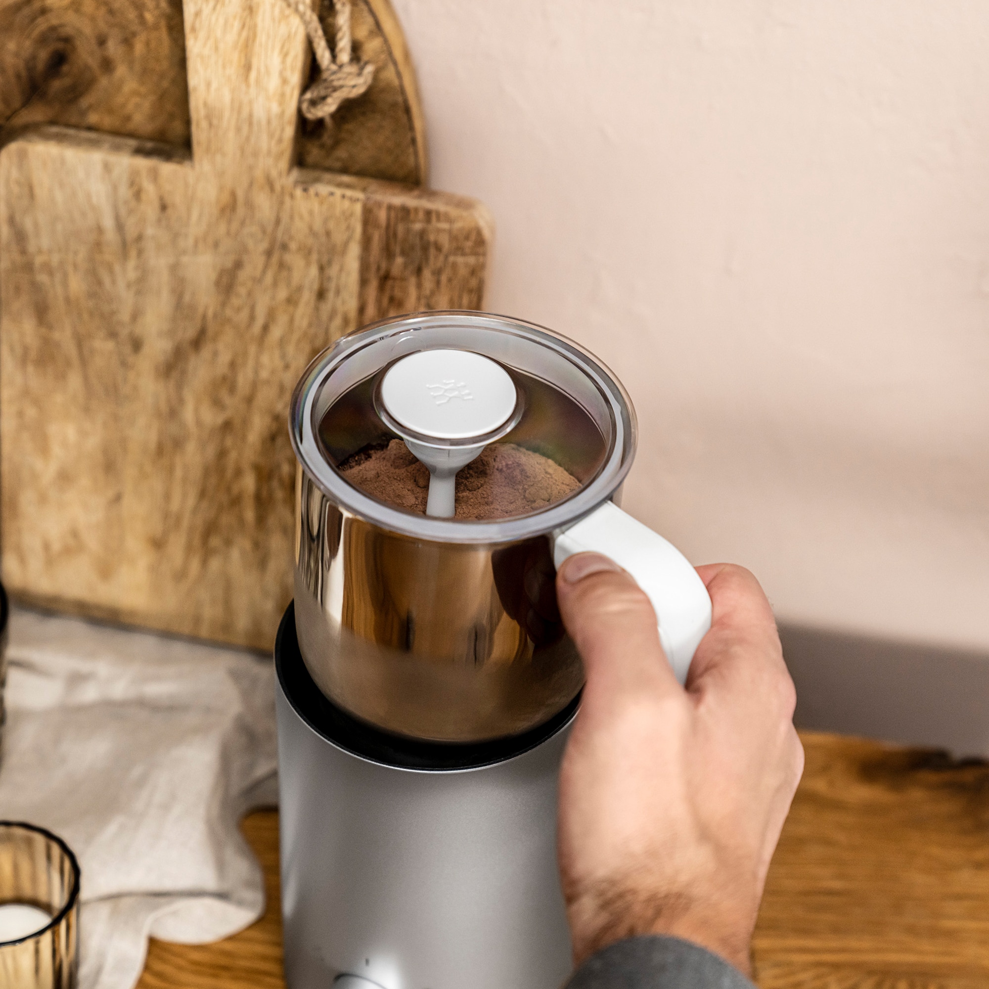 Zwilling Enfinigy Milk Frother - Silver, Silver, hires