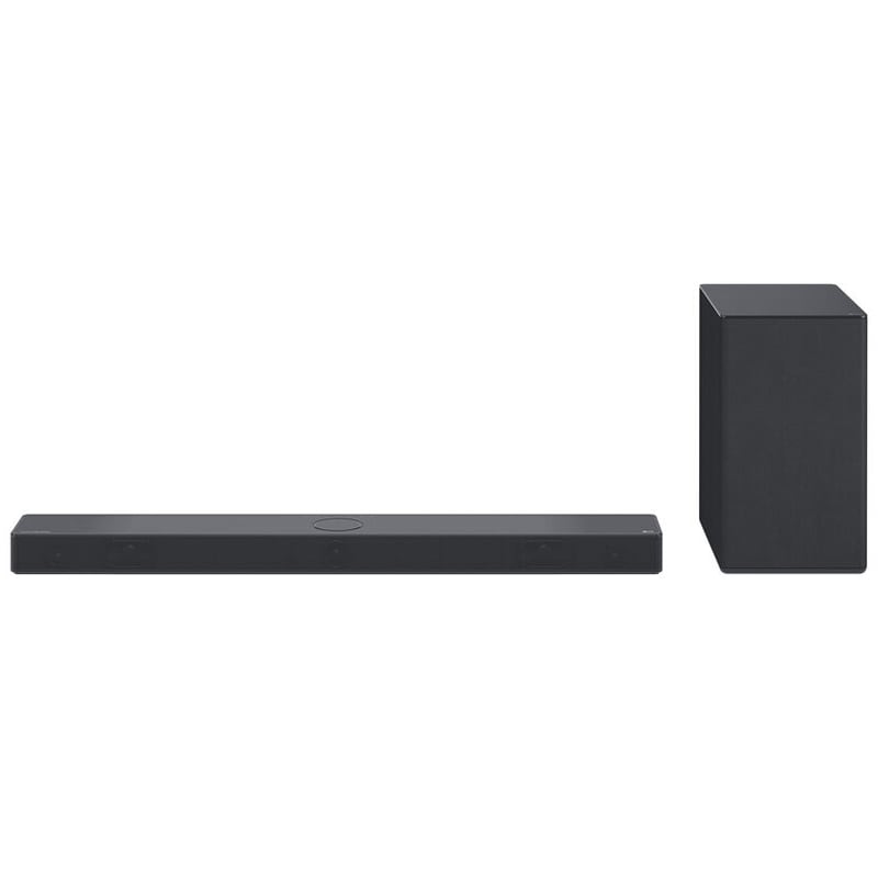 LG 3.1. 3 Channel Dolby Atmos Smart Sound Bar with Bluetooth & Wireless Subwoofer - Black, , hires