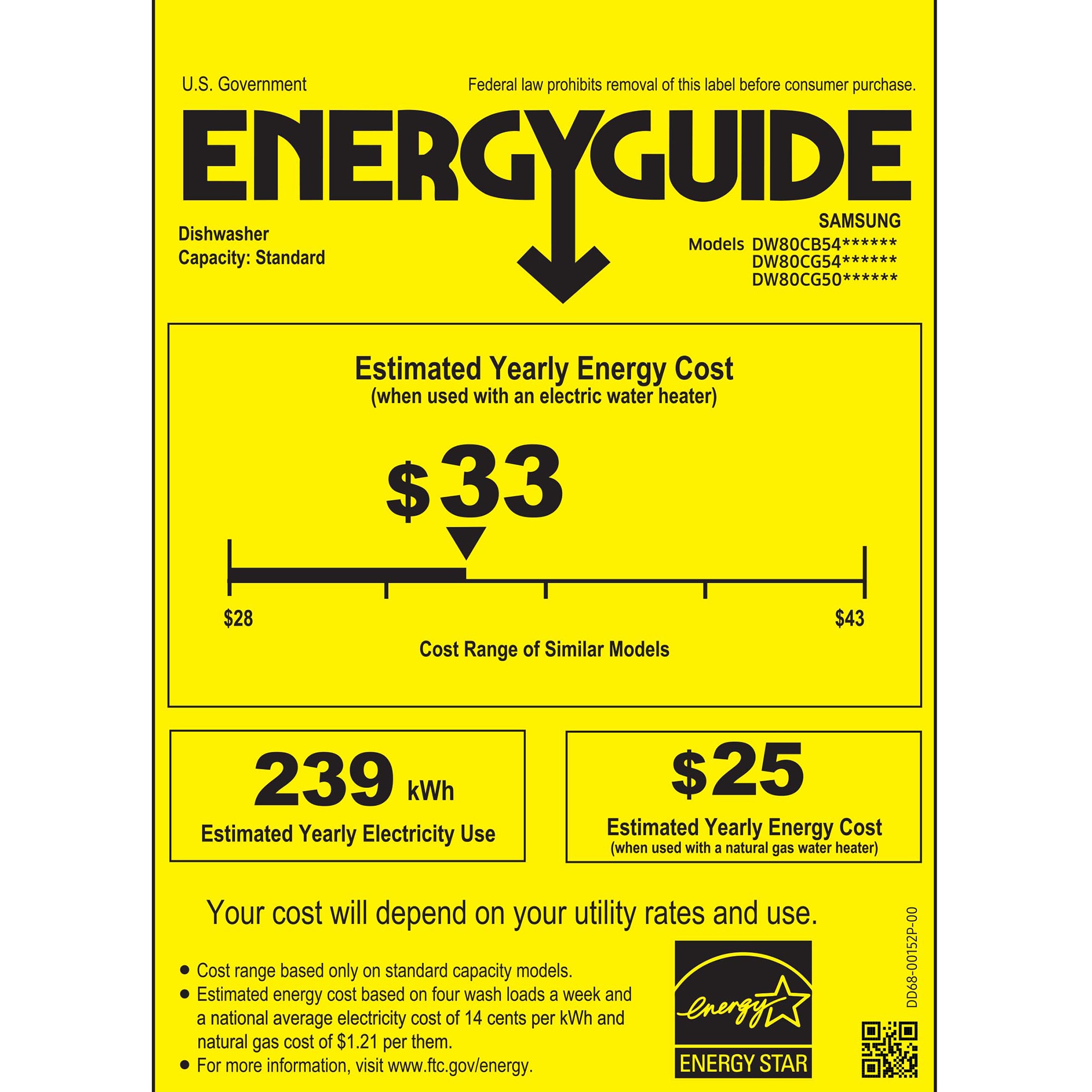 Samsung 24 in. Top Control Smart Dishwasher with 46 dBa Sound Level & 3rd-Rack - Stainless Steel, , hires