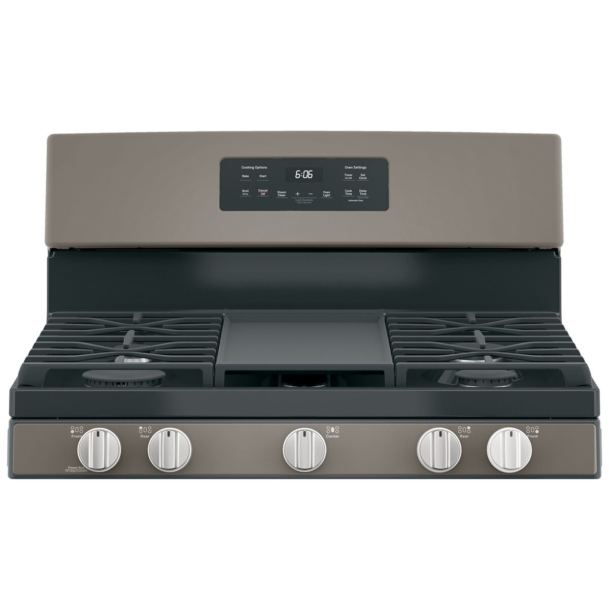 GE 30" Freestanding Gas Range with 5 Sealed Burners, Griddle, 5.0 Cu