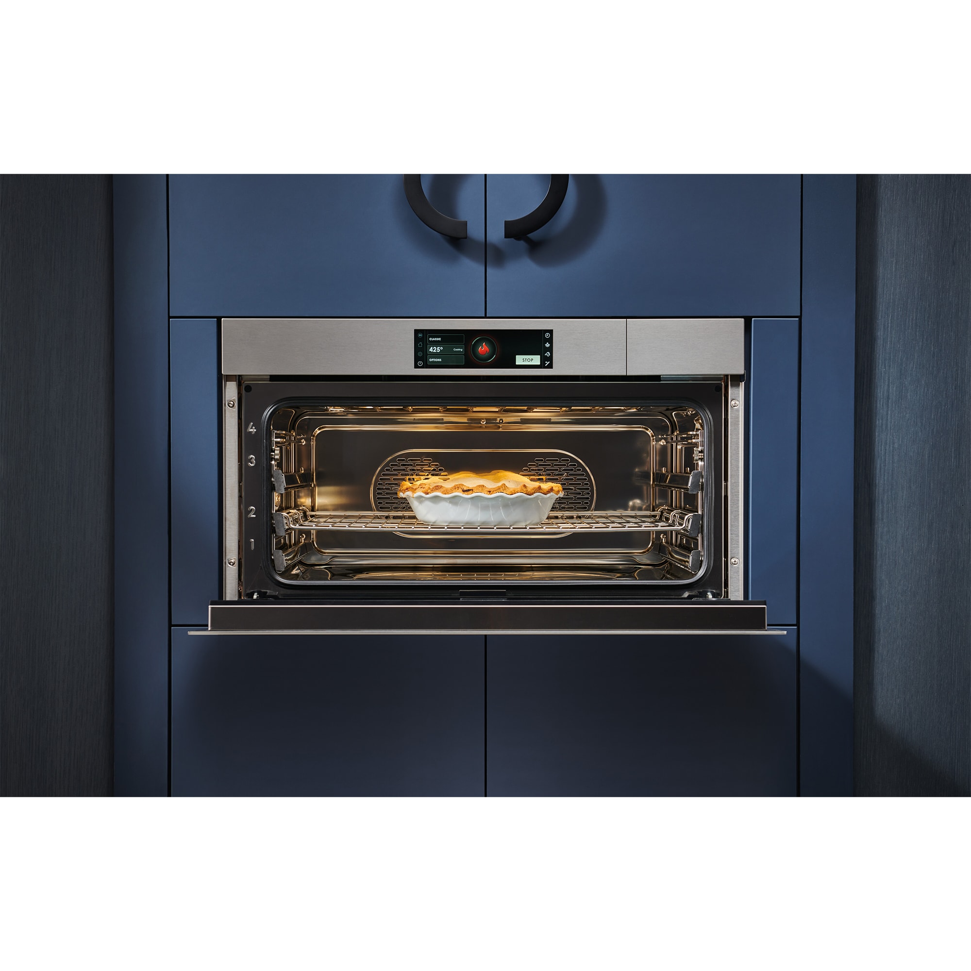 Wolf M Series 30 in. 2.4 cu. ft. Steam Electric Single Wall Oven with Dual Convection - Stainless Steel, , hires