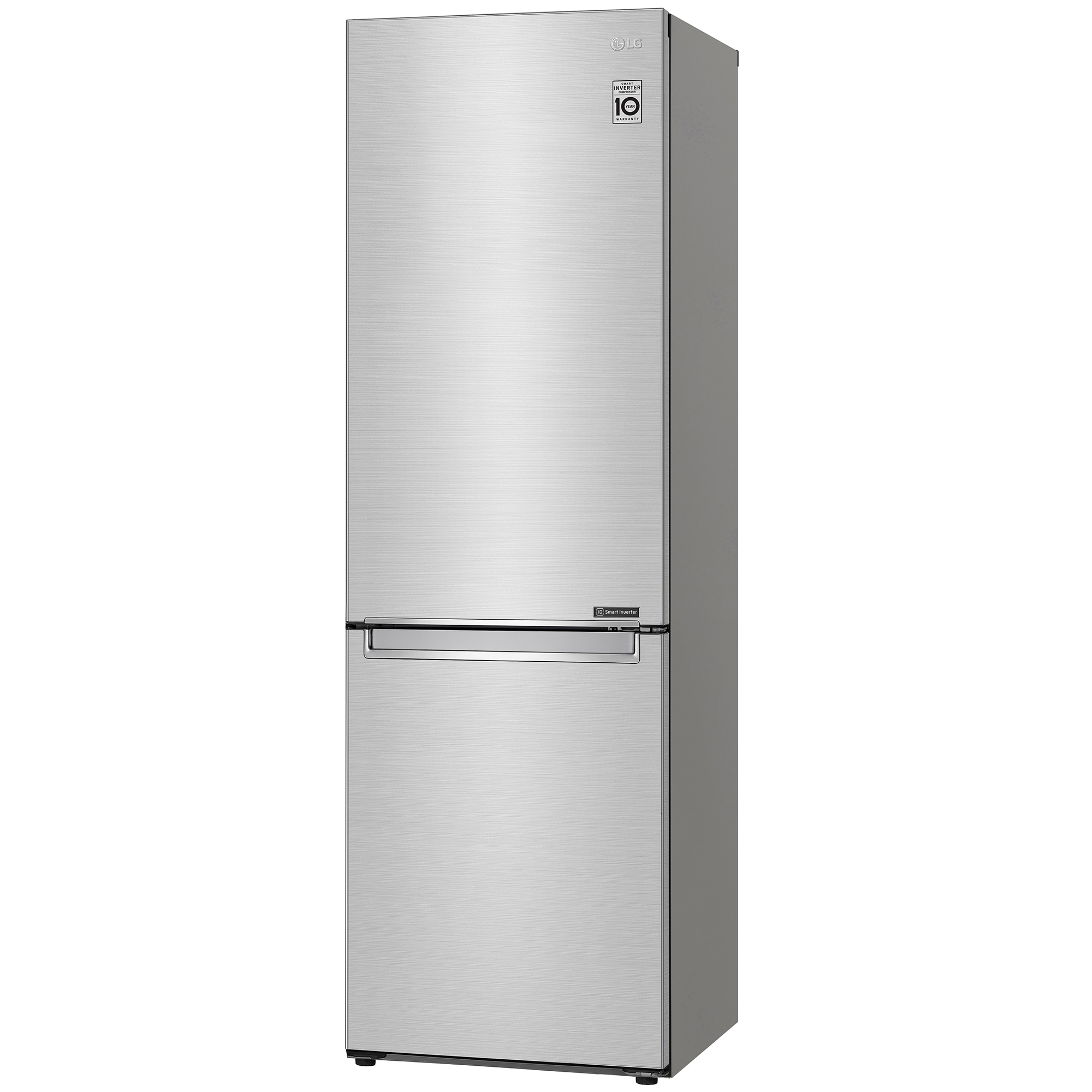 LG 24 in. 12 cu. ft. Counter Depth Bottom Freezer Refrigerator with Ice Maker - PrintProof Stainless Steel, , hires
