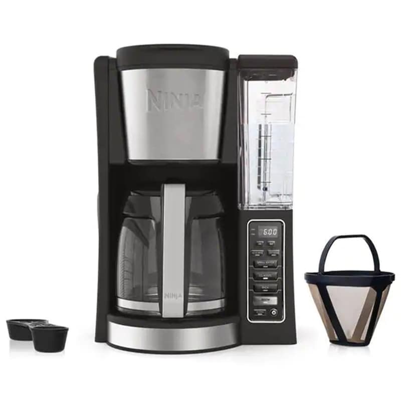 Ninja 12Cup Programmable Drip Coffee Maker Stainless Steel P.C