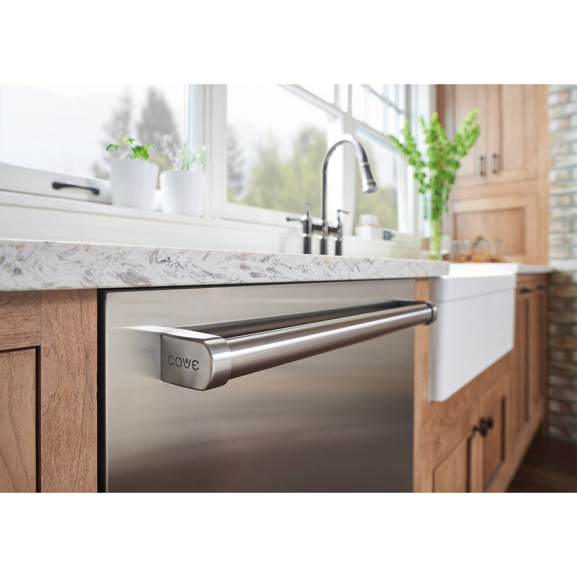 Cove 24 in. Top Control Smart Dishwasher with 41 dBa Sound Level & 3rd-Rack - Custom Panel Ready, , hires