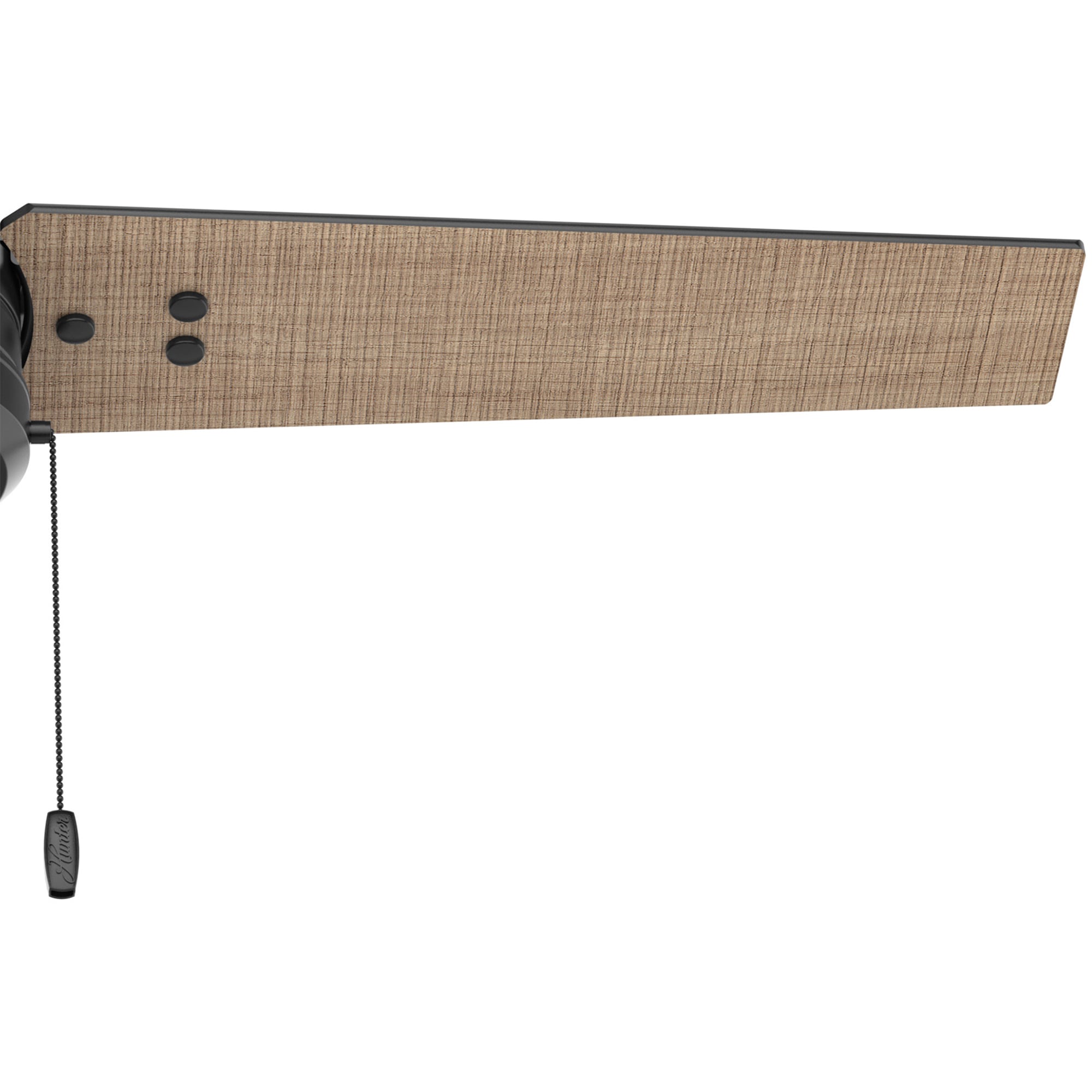 Hunter Cassius 44 in. Indoor/Outdoor Ceiling Fan - Matte Black, Matte Black, hires