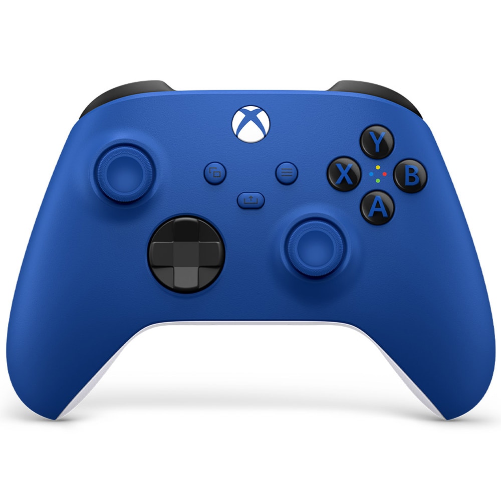 Xbox - Wireless Controller for Xbox Series X, Xbox Series S, and Xbox One - Shock Blue, Shock Blue, hires