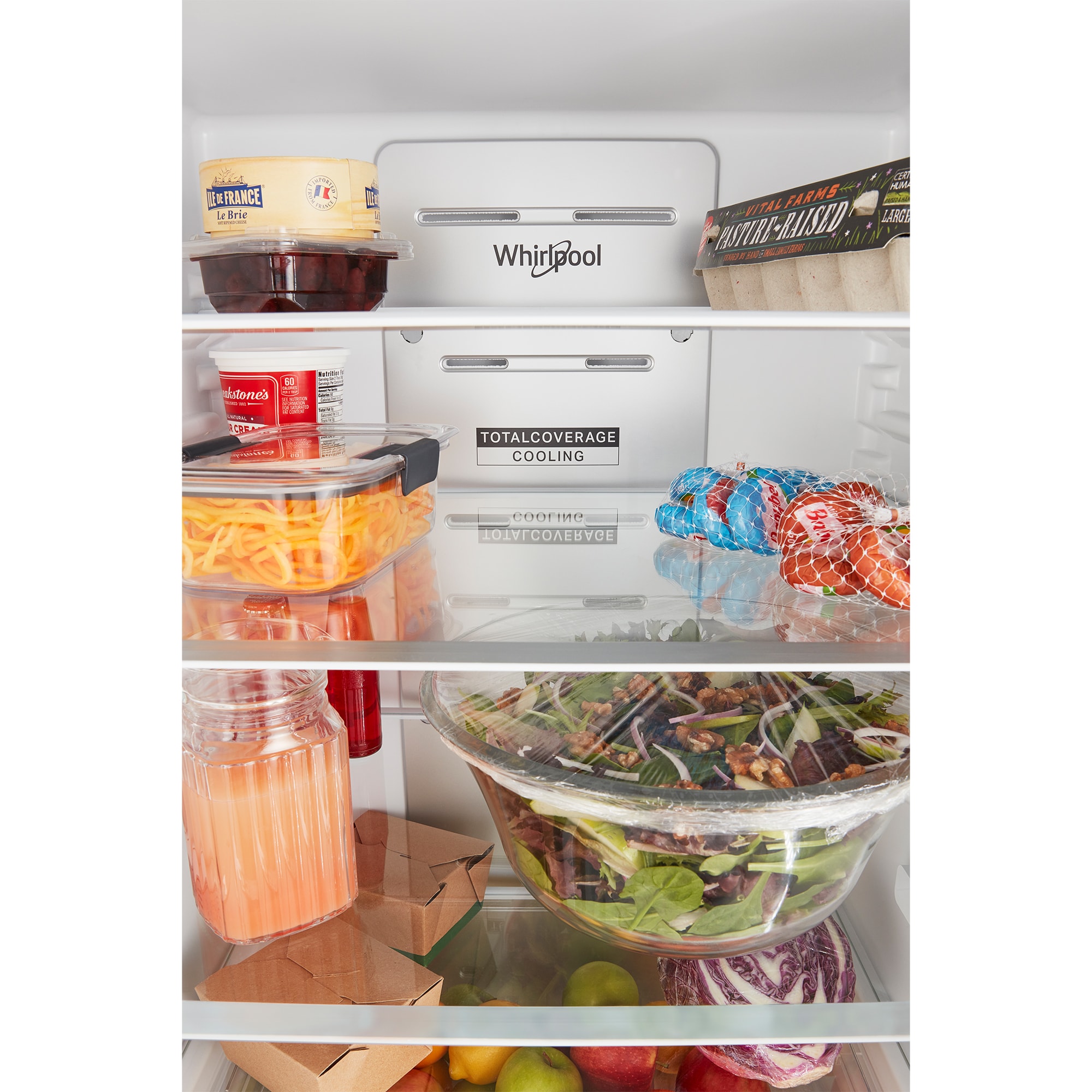 Whirlpool 24 in. 12.9 cu. ft. Counter Depth Garage Ready Bottom Freezer Refrigerator - Black, Black, hires