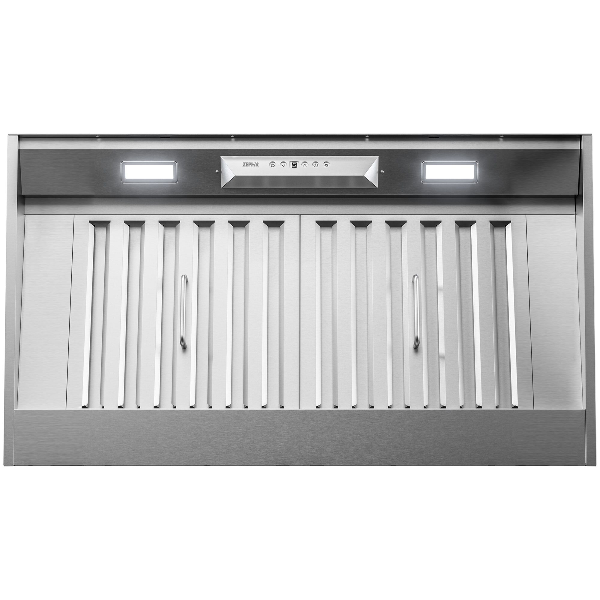 Zephyr 36 in. Ducted Standard Style Range Hood with 600 CFM, 6 Fan Speeds & 2 LED Lights - Stainless Steel, , hires
